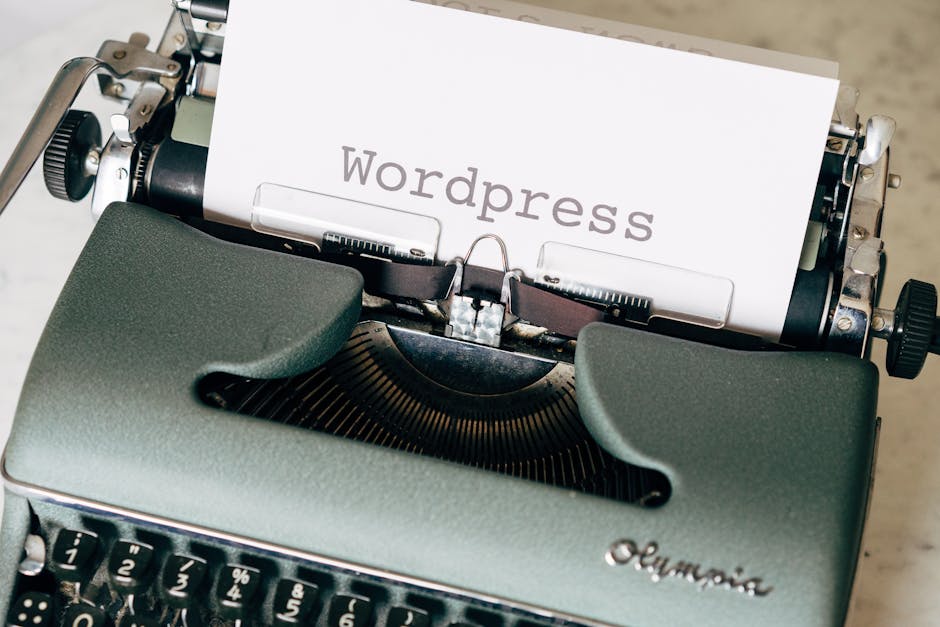 WordPress: De Typmachine van het Web